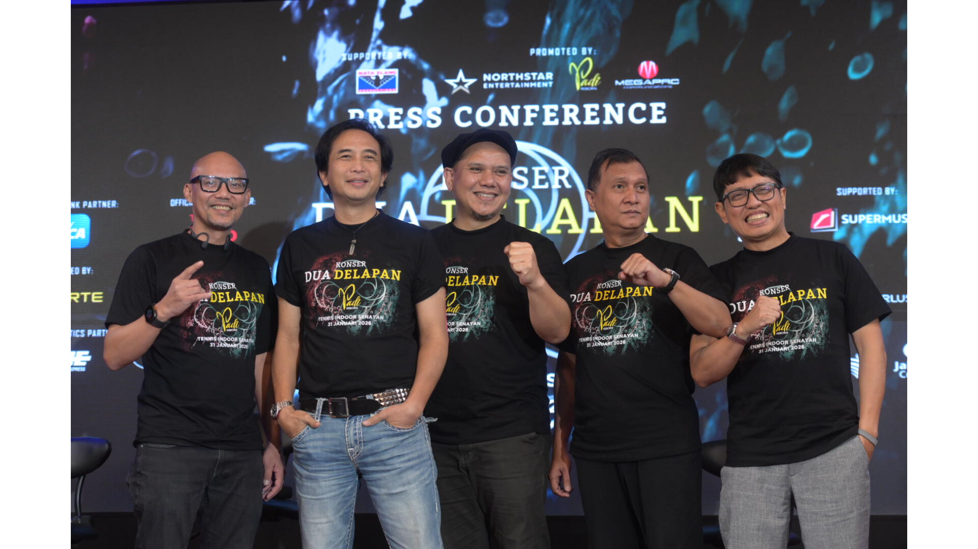 KONSER DUA DELAPAN - PADI REBORN Menanti Aksi Megah Padi Reborn di Panggung Futuristik Konser Dua Delapan