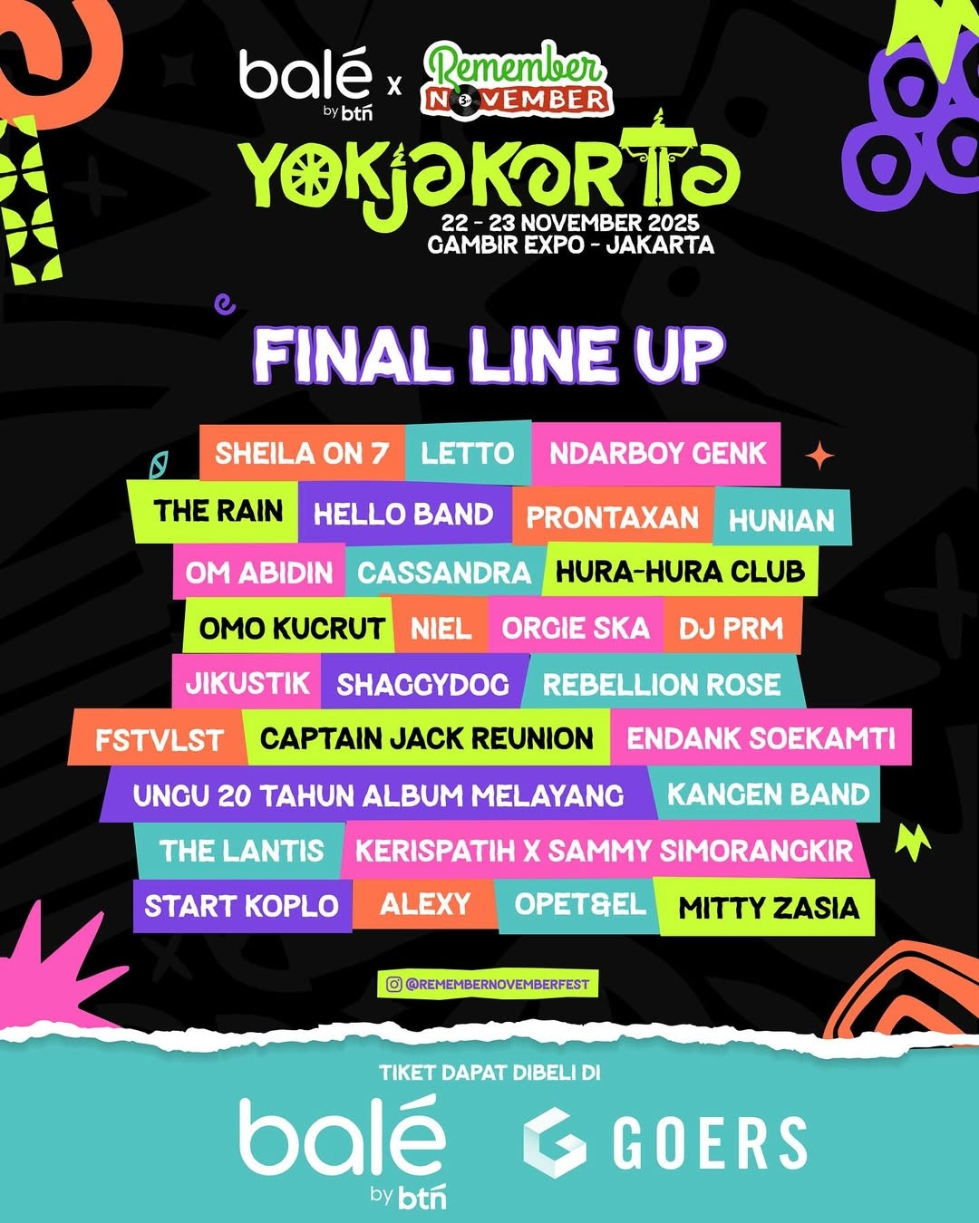 Remember November 2025