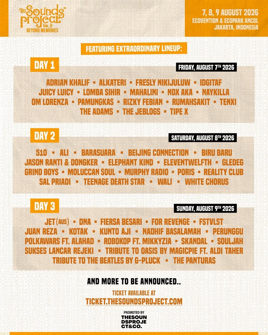 The Sounds Project 2026