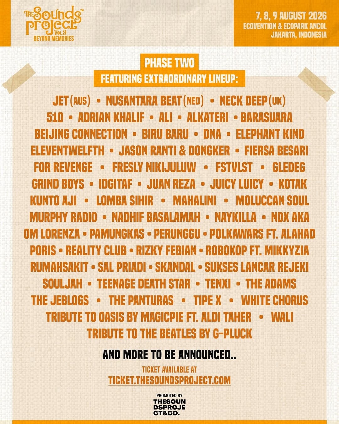 The Sounds Project 2026