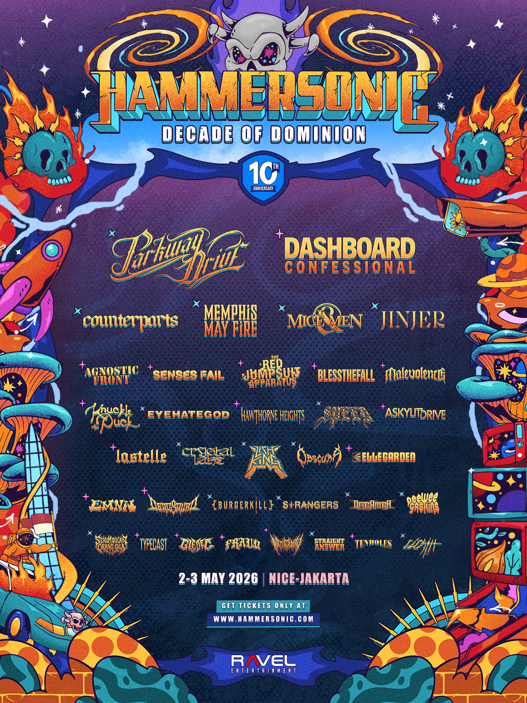 HAMMERSONIC FESTIVAL 10TH ANNIVERSARY