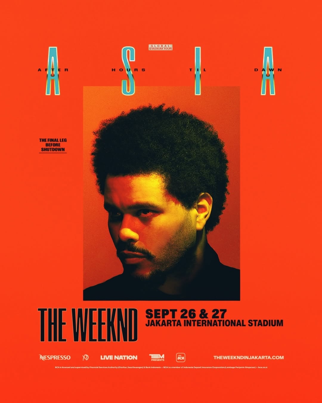 The Weeknd - After Hours Til Dawn Stadium Tour 2026