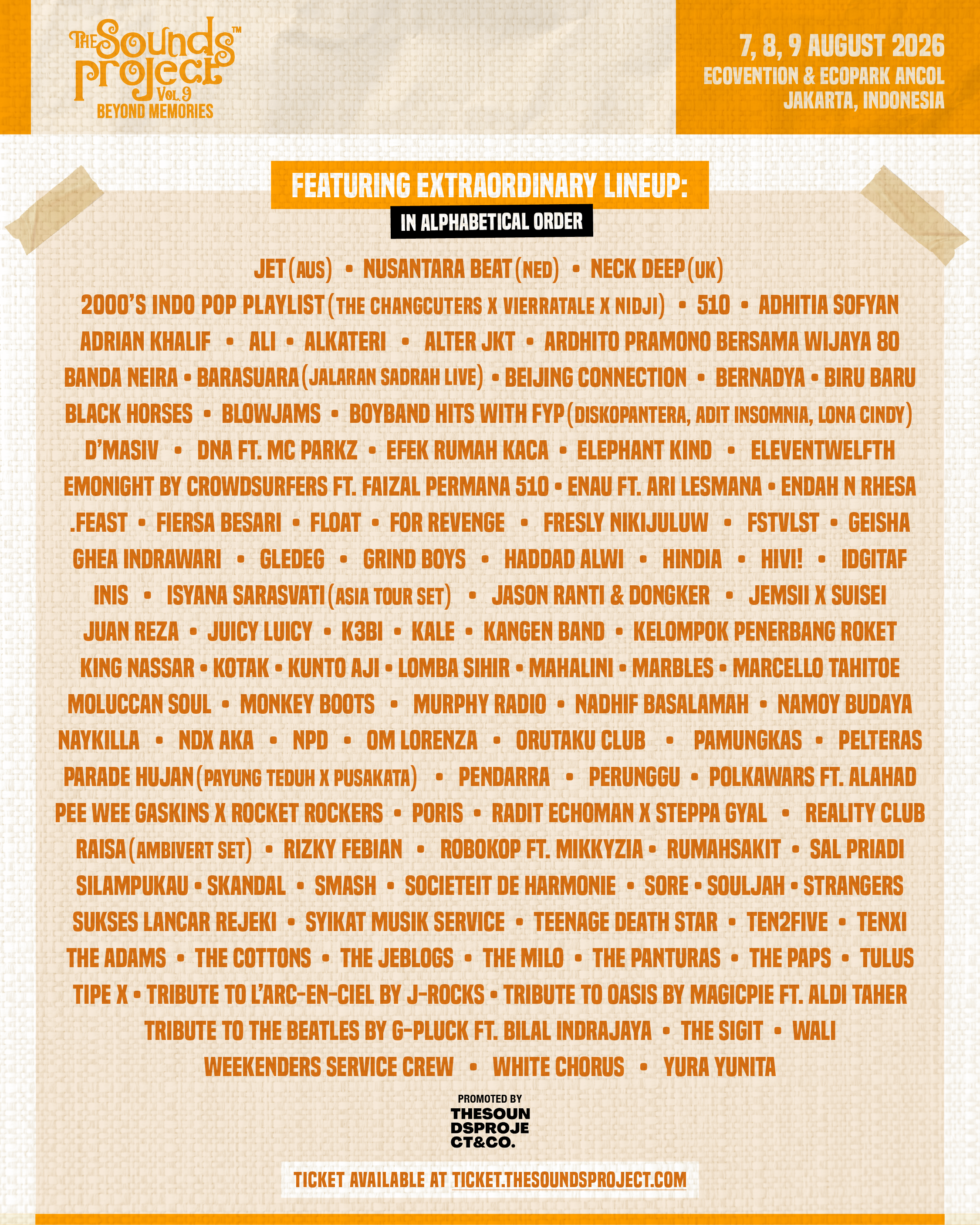 The Sounds Project 2026